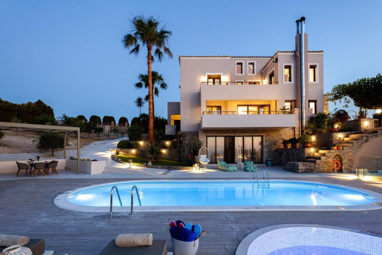 Villa Natura - With Private Heated Pool Tria Monastiria Exteriör bild
