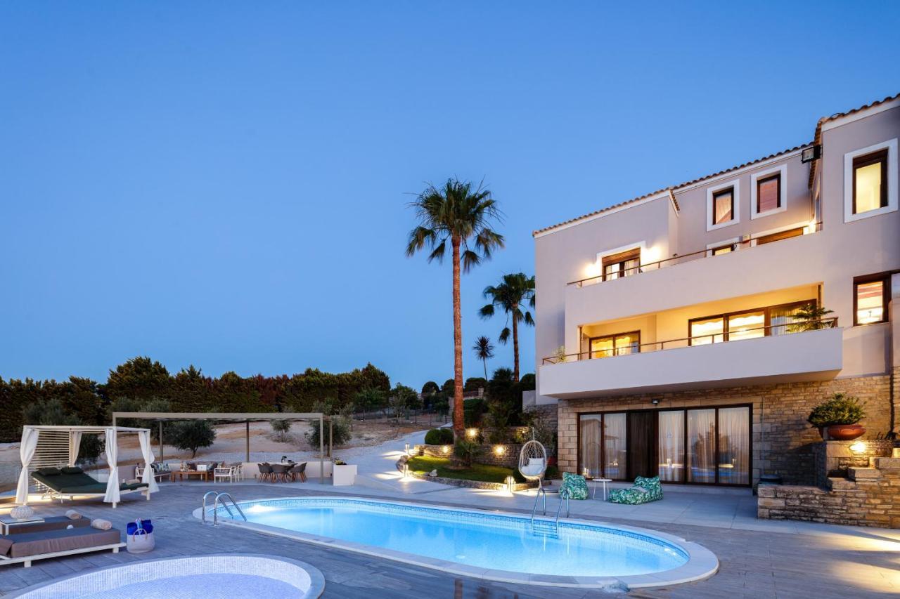 Villa Natura - With Private Heated Pool Tria Monastiria Exteriör bild
