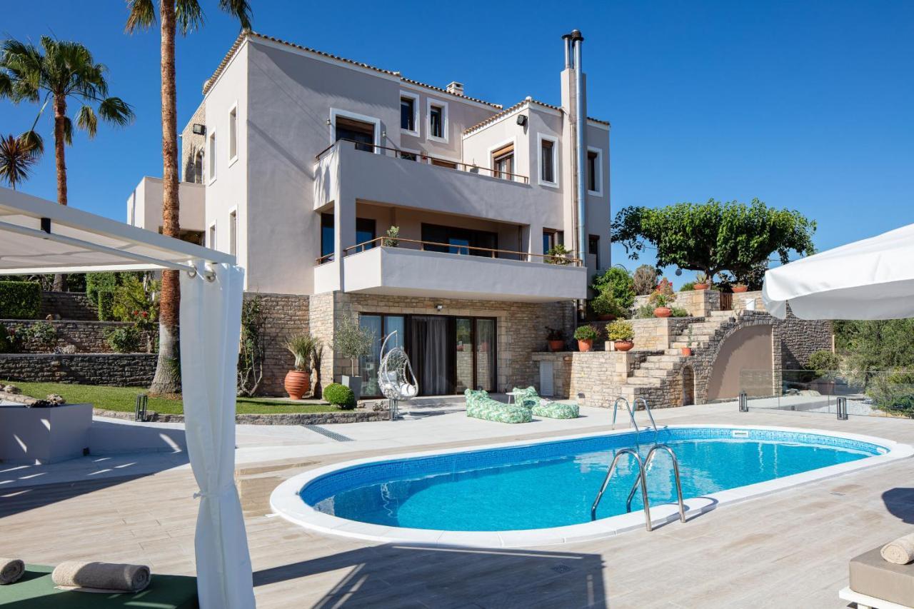 Villa Natura - With Private Heated Pool Tria Monastiria Exteriör bild