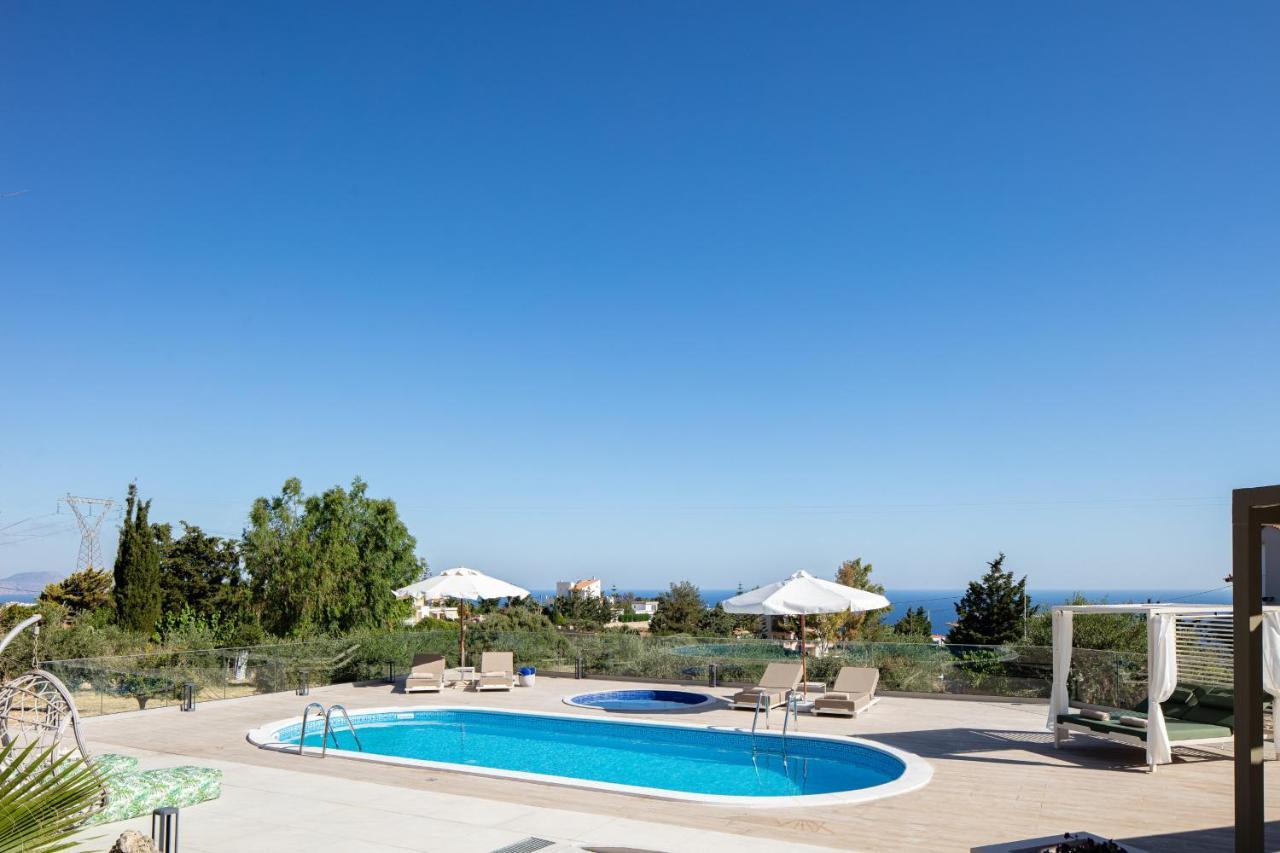 Villa Natura - With Private Heated Pool Tria Monastiria Exteriör bild