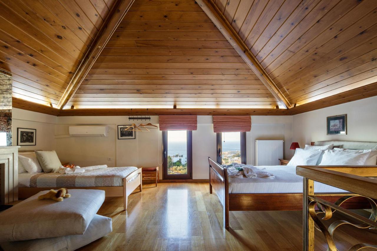 Villa Natura - With Private Heated Pool Tria Monastiria Exteriör bild